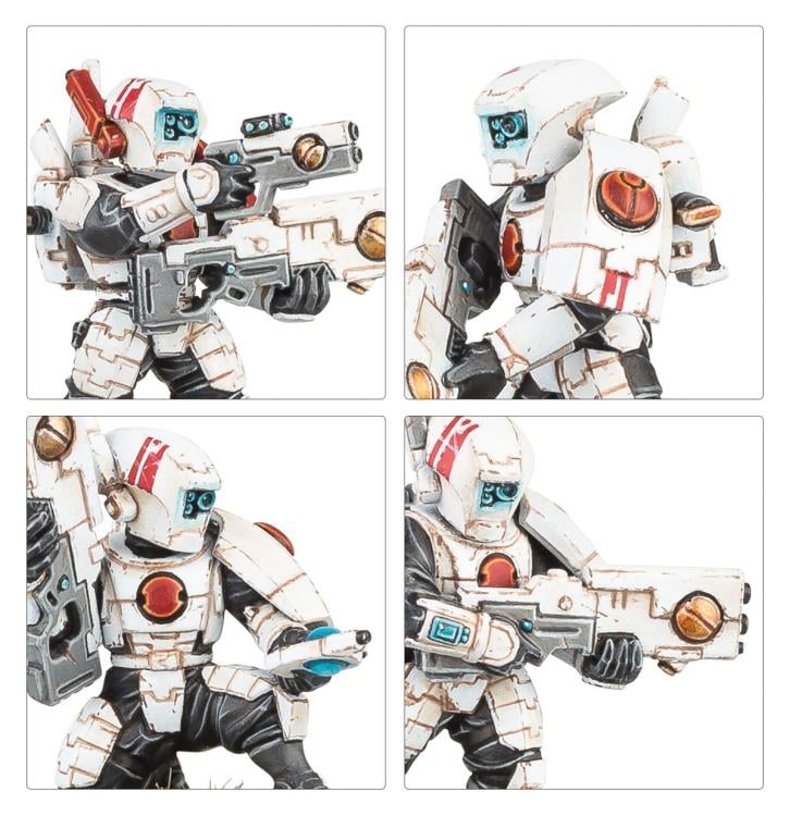 Warhammer 40,000 T'au Empire Combat Patrol Miniatures Set Gallery Image 9