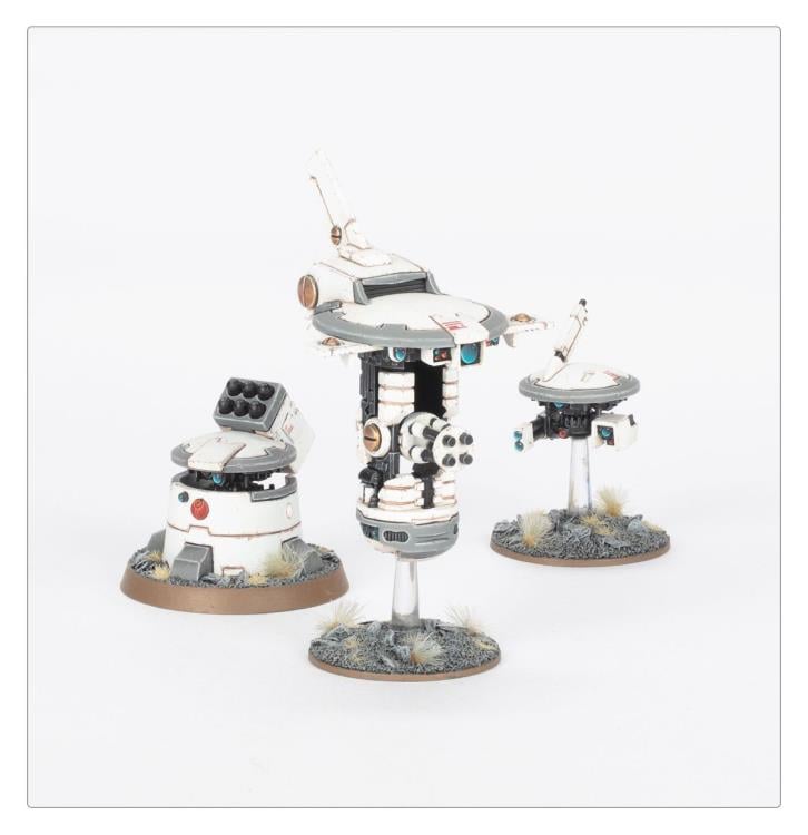 Warhammer 40,000 T'au Empire Combat Patrol Miniatures Set Gallery Image 6