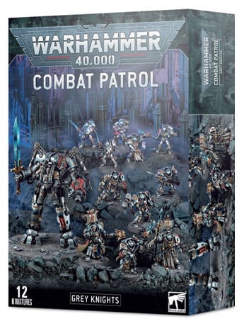 Warhammer 40,000 Grey Knights Combat Patrol Miniatures Set