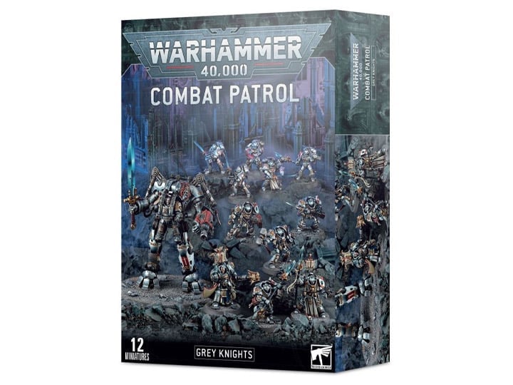 Warhammer 40,000 Grey Knights Combat Patrol Miniatures Set
