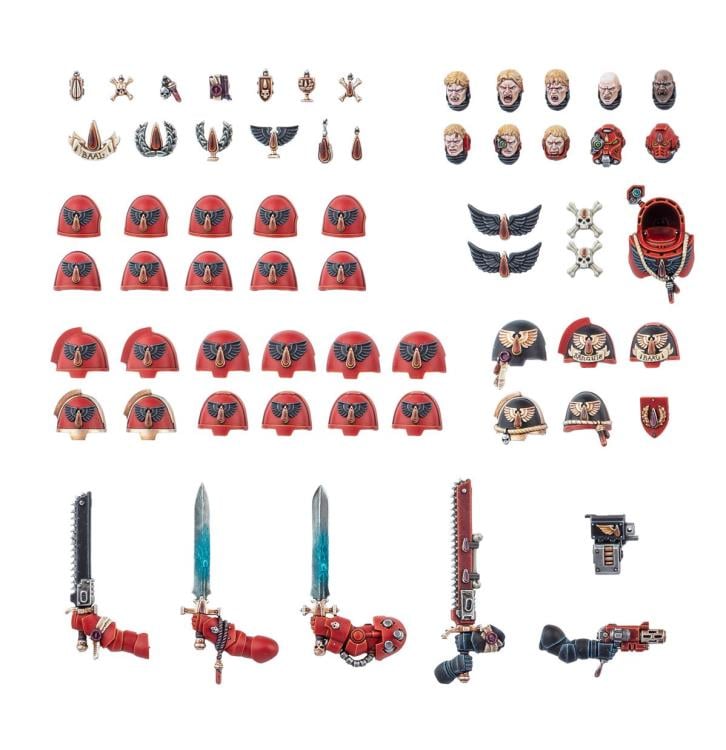 Warhammer 40,000 Blood Angels Combat Patrol Citadel Miniatures Set Gallery Image 9