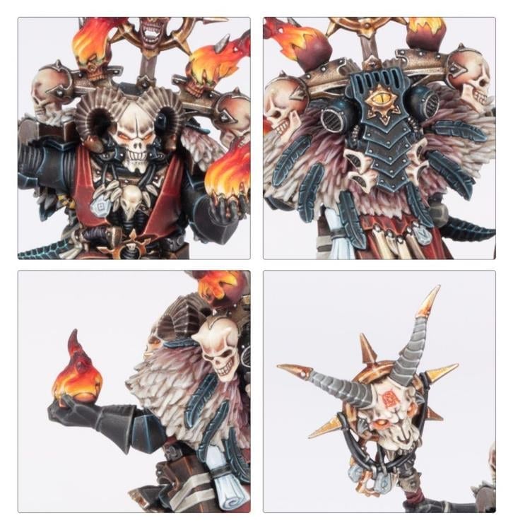 Warhammer 40,000 Chaos Space Marines Combat Patrol Miniatures Set