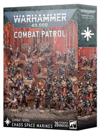WARHAMMER40,000 COMBAT PATROL 30〜38号 Warhammer 40,000 Chaos Space Marines Combat Patrol Miniatures Set