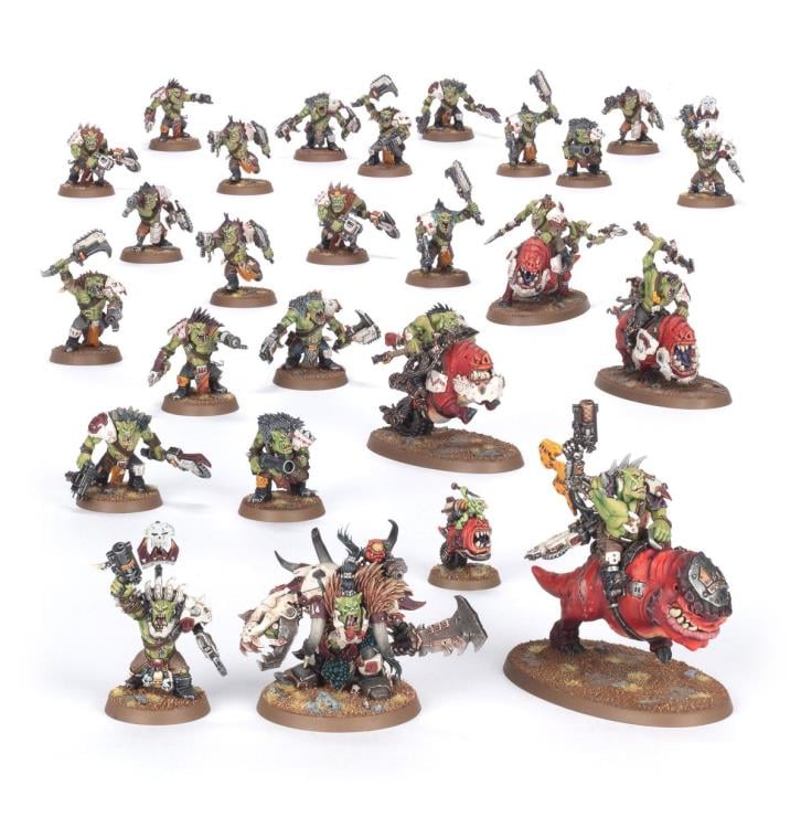 Warhammer 40,000 Orks Combat Patrol Miniatures Set Gallery Image 3