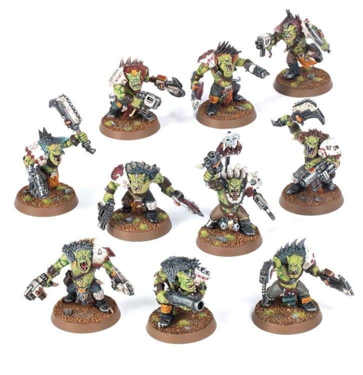 Warhammer 40,000 Orks Combat Patrol Miniatures Set Gallery Image 4