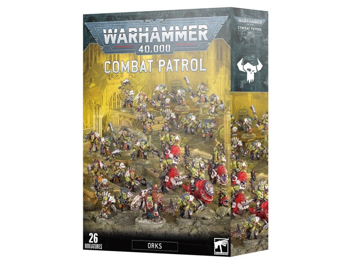 Warhammer 40,000 Orks Combat Patrol Miniatures Set