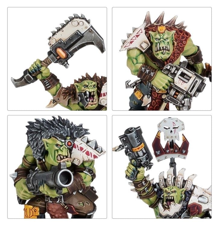 Warhammer 40,000 Orks Combat Patrol Miniatures Set Gallery Image 8