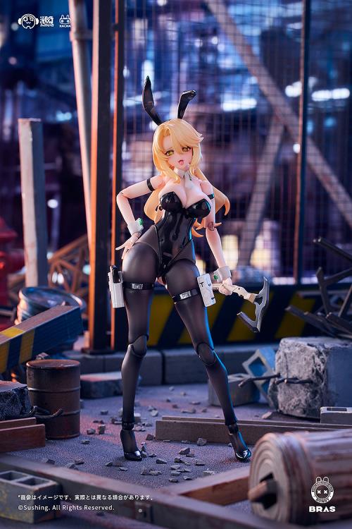 BUNNY RAPID ACTION SQUAD Guardian エレーナ 溯行Sushing BUNNY RAPID ACTION SQUAD Guardian・エレーナ 1/12 可動