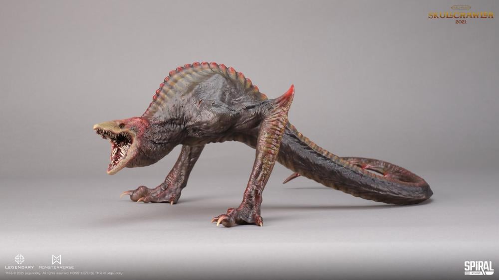 Godzilla vs. Kong Hall of Fame Series Skullcrawler Statue Gallery Image 4
