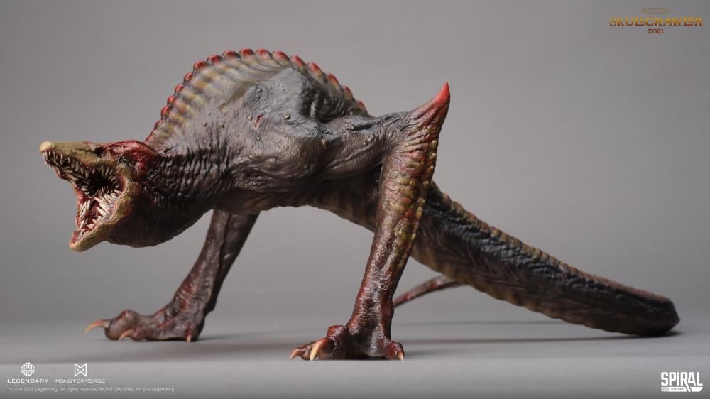 Godzilla vs. Kong Hall of Fame Series Skullcrawler Statue Gallery Image 12