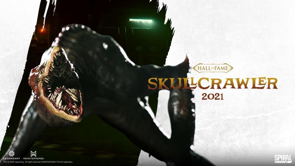 Godzilla vs. Kong Hall of Fame Series Skullcrawler Statue Gallery Image 3