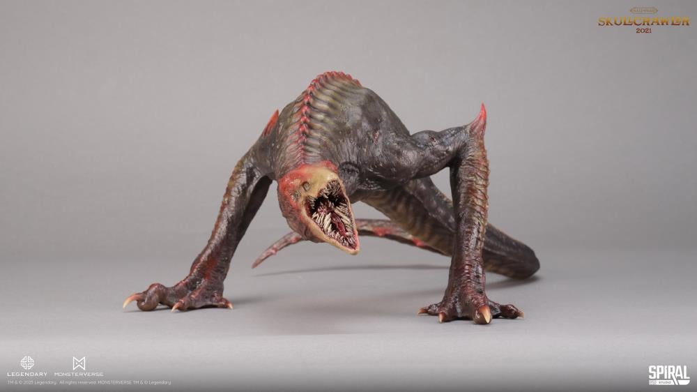 Godzilla vs. Kong Hall of Fame Series Skullcrawler Statue Gallery Image 11