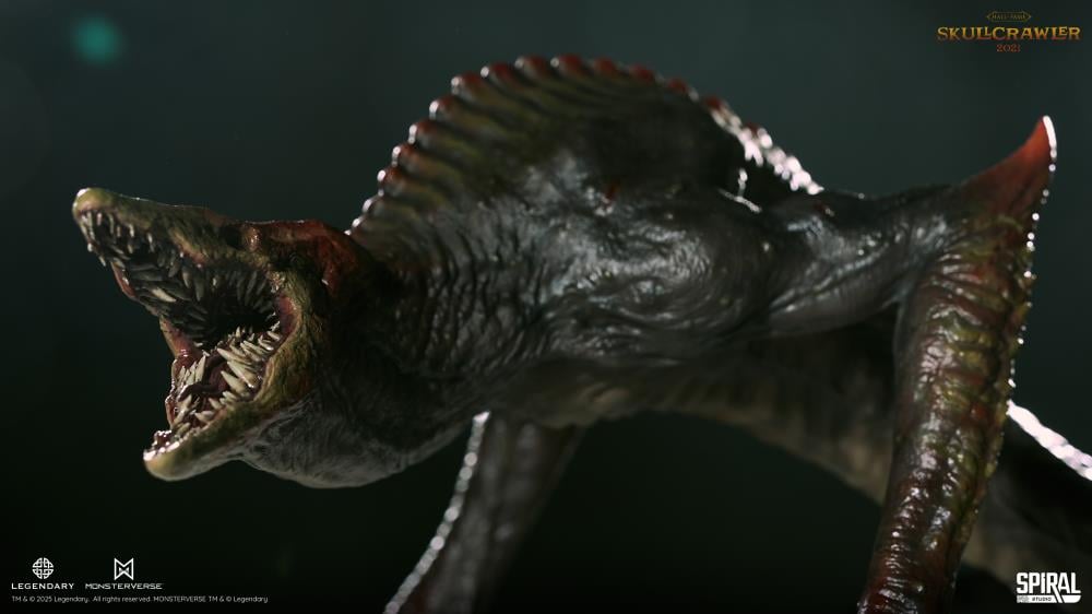 Godzilla vs. Kong Hall of Fame Series Skullcrawler Statue Gallery Image 14