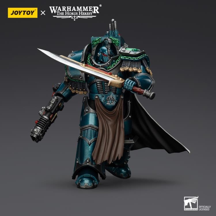 Warhammer: The Horus Heresy Alpha Legion Legion Praetor in Cataphractii Terminator Armor 1/18 Scale Action Figure Gallery Image 8