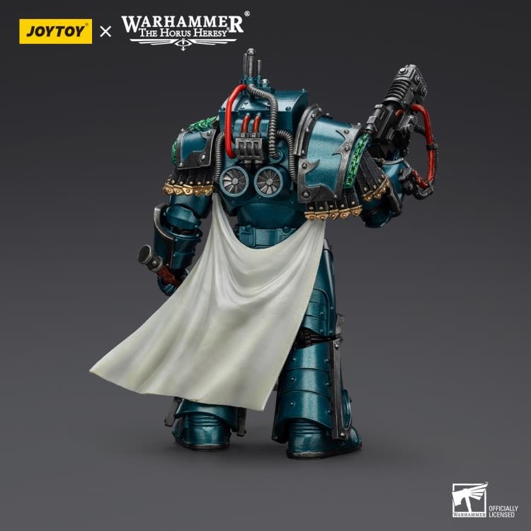Warhammer: The Horus Heresy Alpha Legion Legion Praetor in Cataphractii Terminator Armor 1/18 Scale Action Figure Gallery Image 7