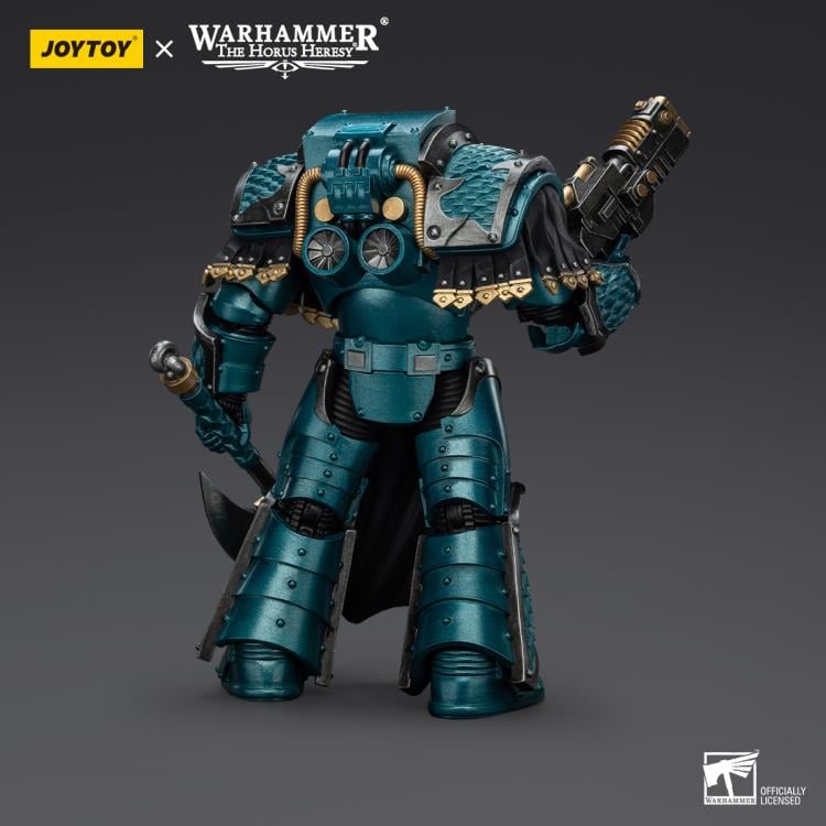 Warhammer: The Horus Heresy Alpha Legion Lernaean Terminator with Volkite Charger 1/18 Scale Action Figure Gallery Image 7