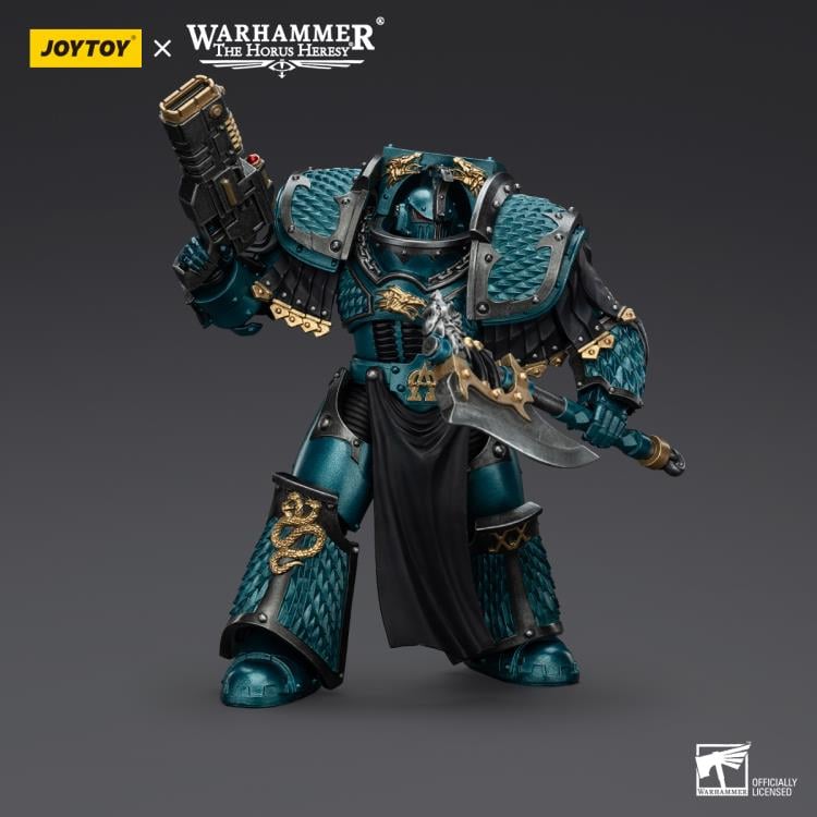 Warhammer: The Horus Heresy Alpha Legion Lernaean Terminator with Volkite Charger 1/18 Scale Action Figure Gallery Image 8