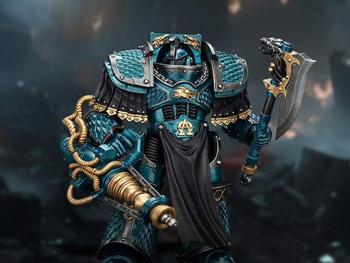 Warhammer: The Horus Heresy Alpha Legion Lernaean Terminator with Conversion Beam Cannon 1/18 Scale Action Figure Gallery Image 1