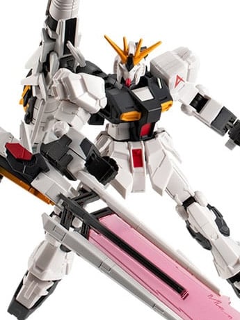 Mobile Suit Gundam U.C. Engage G Frame FA RX-93 v Gundam with Long-Range Fin Funnel & Hyper Mega Bazooka Action Figure Set Gallery Image 2