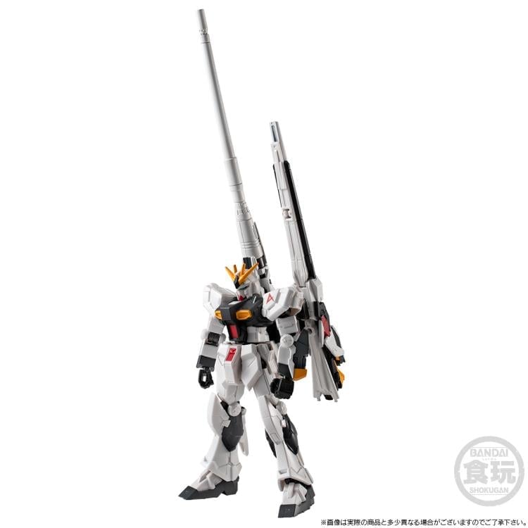 Mobile Suit Gundam U.C. Engage G Frame FA RX-93 v Gundam with Long-Range Fin Funnel & Hyper Mega Bazooka Action Figure Set Gallery Image 6