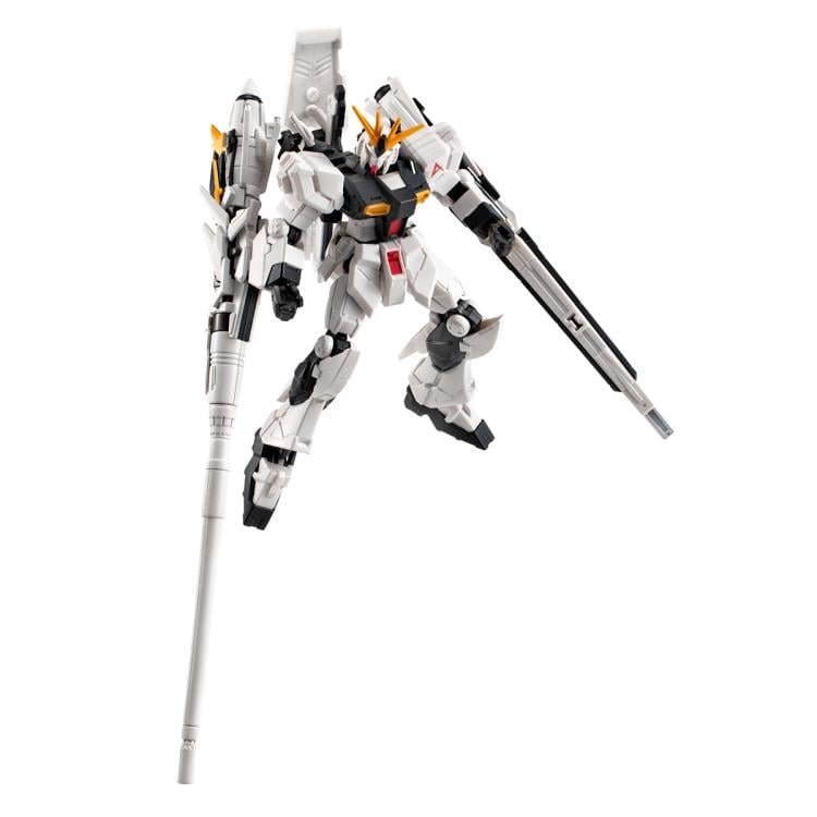 Mobile Suit Gundam U.C. Engage G Frame FA RX-93 v Gundam with Long-Range Fin Funnel & Hyper Mega Bazooka Action Figure Set Gallery Image 5