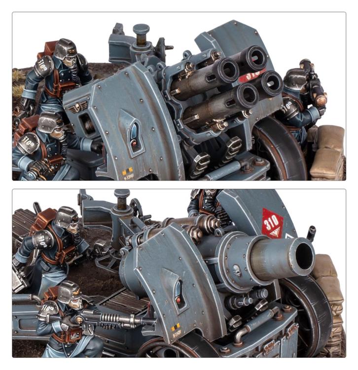 Warhammer 40,000 Astra Militarum Artillery Team Citadel Miniature Gallery Image 7