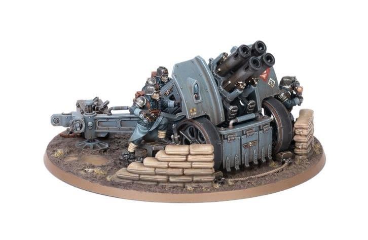 Warhammer 40,000 Astra Militarum Artillery Team Citadel Miniature Gallery Image 3
