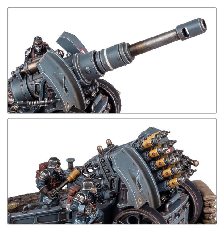 Warhammer 40,000 Astra Militarum Artillery Team Citadel Miniature Gallery Image 6