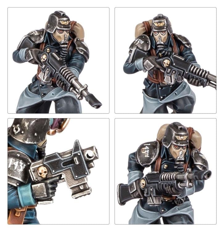 Warhammer 40,000 Astra Militarum Death Korps of Krieg Citadel Miniatures Set Gallery Image 5