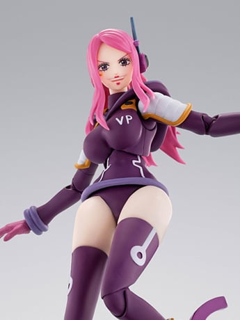 One Piece S.H.Figuarts Jewelry Bonney (Future Island Egghead) Action Figure Gallery Image 2