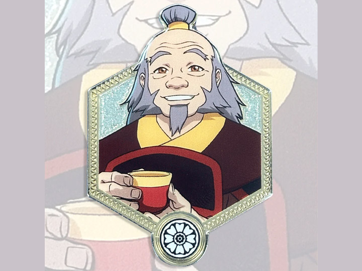 Avatar: The Last Airbender Golden Series 2 Iroh Enamel Pin Gallery Image 1