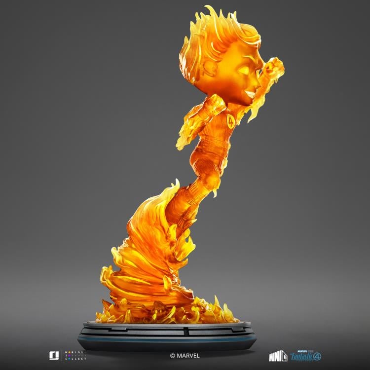 The Fantastic Four: First Steps MiniCo Human Torch Figure Gallery Image 5