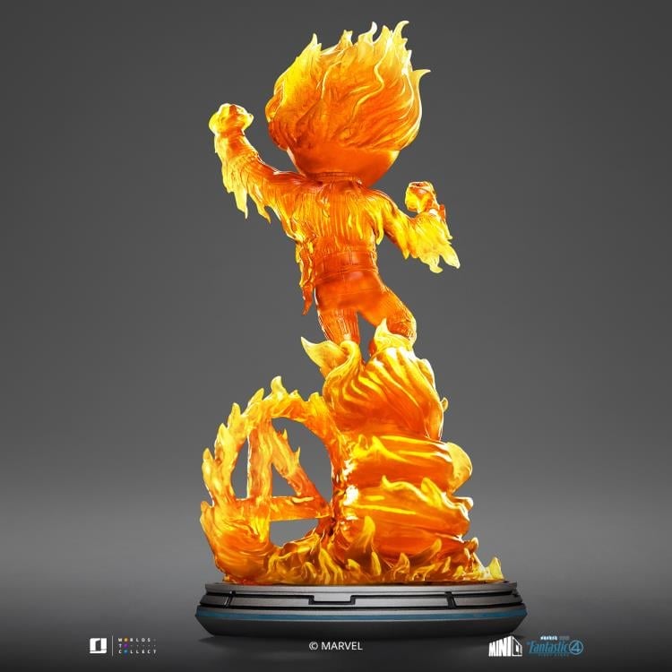 The Fantastic Four: First Steps MiniCo Human Torch Figure Gallery Image 4