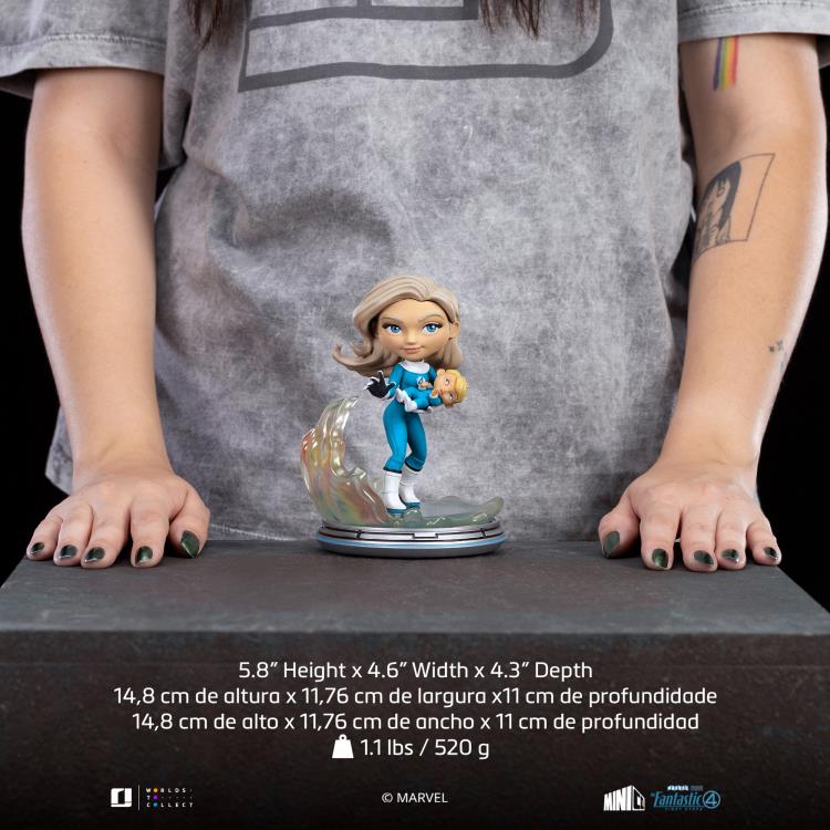 The Fantastic Four: First Steps MiniCo Invisible Woman Figure Gallery Image 8