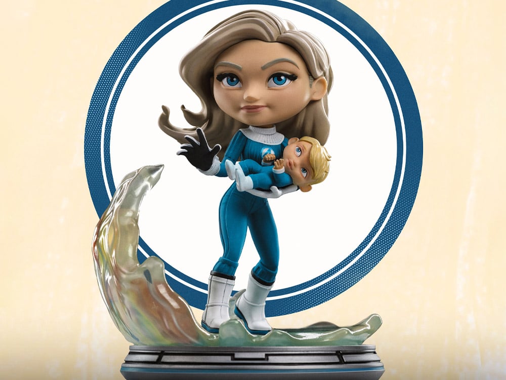 The Fantastic Four: First Steps MiniCo Invisible Woman Figure Gallery Image 1