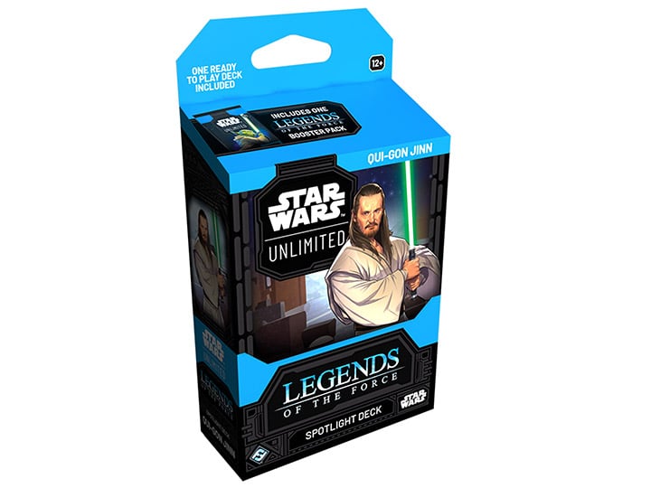 Star Wars: Unlimited Legends of the Force Qui-Gon Jinn Spotlight Deck Gallery Image 1