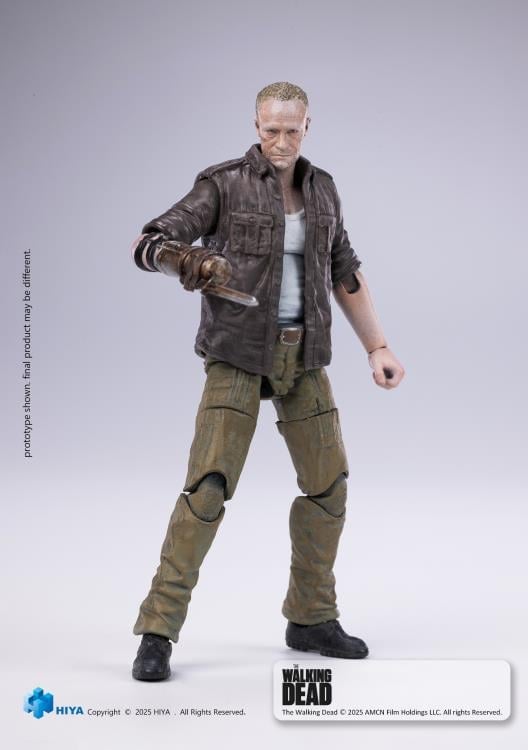 The Walking Dead Exquisite Mini Series Merle Dixon 1/18 Scale PX Previews Exclusive Action Figure Gallery Image 9