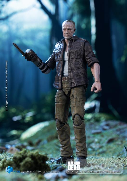 The Walking Dead Exquisite Mini Series Merle Dixon 1/18 Scale PX Previews Exclusive Action Figure Gallery Image 7