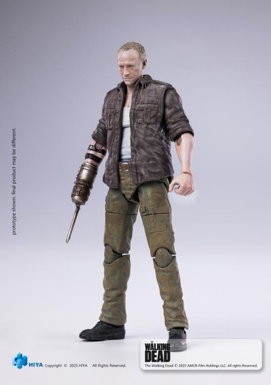 The Walking Dead Exquisite Mini Series Merle Dixon 1/18 Scale PX Previews Exclusive Action Figure Gallery Image 10