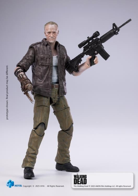 The Walking Dead Exquisite Mini Series Merle Dixon 1/18 Scale PX Previews Exclusive Action Figure Gallery Image 12