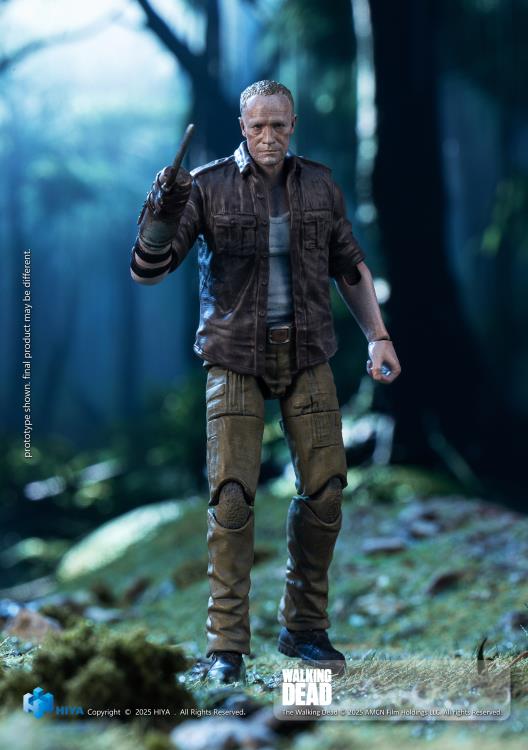 The Walking Dead Exquisite Mini Series Merle Dixon 1/18 Scale PX Previews Exclusive Action Figure Gallery Image 6