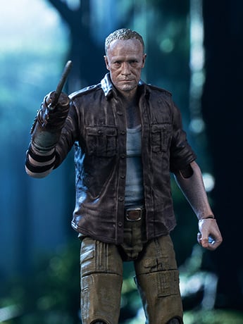 The Walking Dead Exquisite Mini Series Merle Dixon 1/18 Scale PX Previews Exclusive Action Figure Gallery Image 2