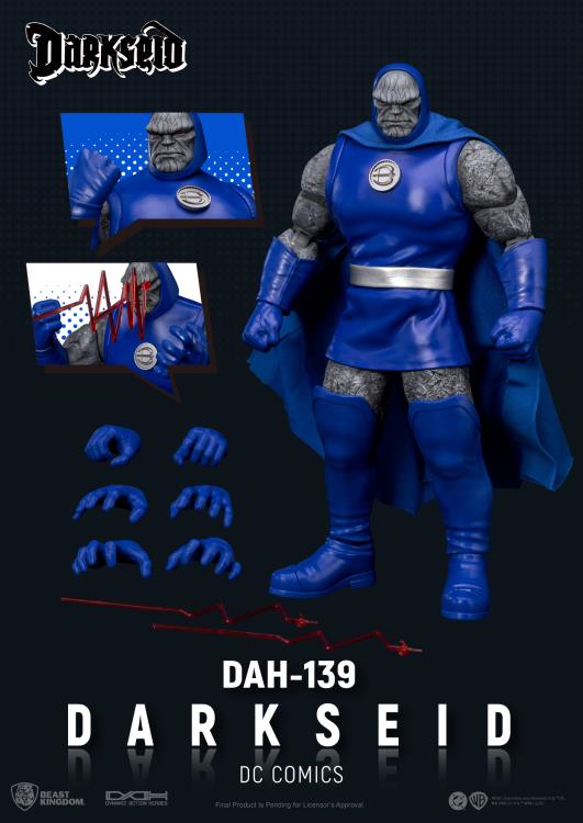 DC Comics Dynamic 8ction Heroes DAH-139 Darkseid Action Figure Gallery Image 9