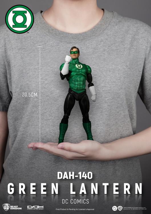 DC Comics Dynamic 8ction Heroes DAH-140 Green Lantern Action Figure Gallery Image 10