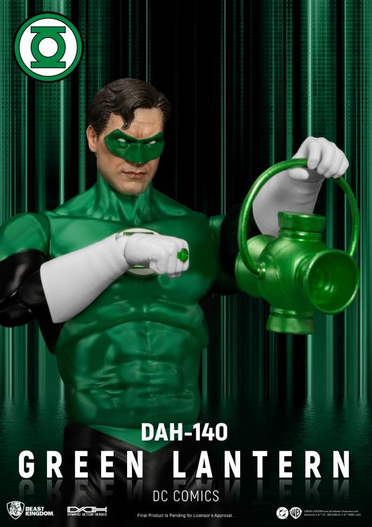 DC Comics Dynamic 8ction Heroes DAH-140 Green Lantern Action Figure Gallery Image 8