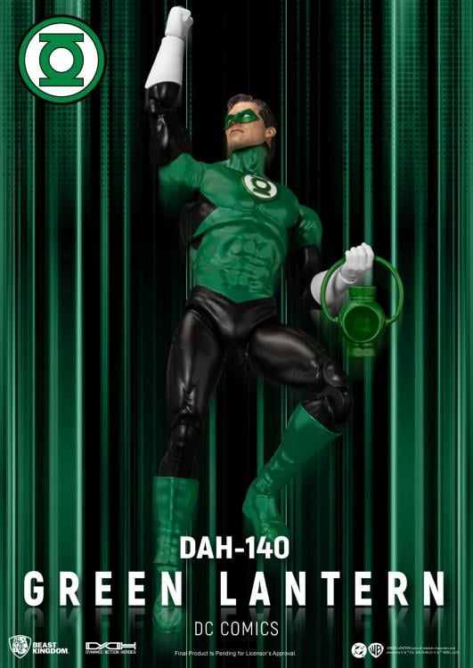 DC Comics Dynamic 8ction Heroes DAH-140 Green Lantern Action Figure Gallery Image 6