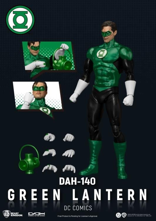 グリーンマン フィギュア DC Comics Dynamic 8ction Heroes DAH-140 Green Lantern Action Figure