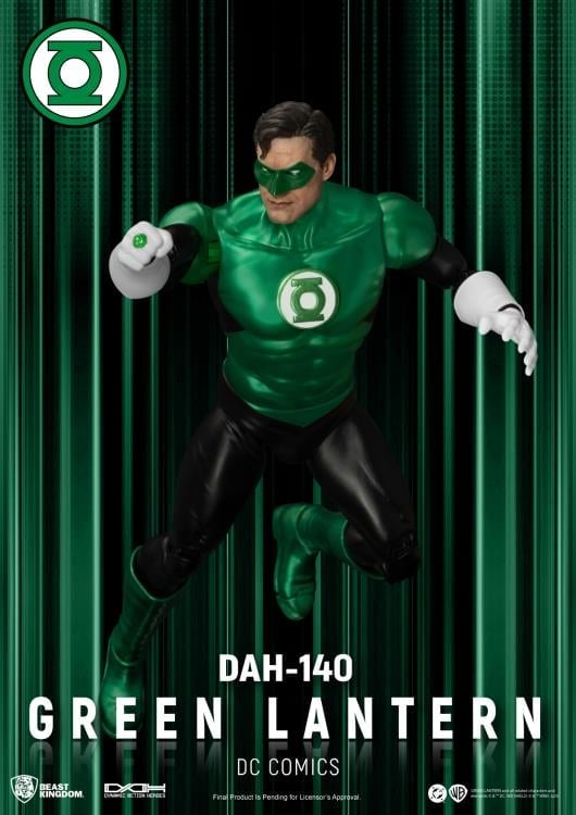 DC Comics Dynamic 8ction Heroes DAH-140 Green Lantern Action Figure Gallery Image 4