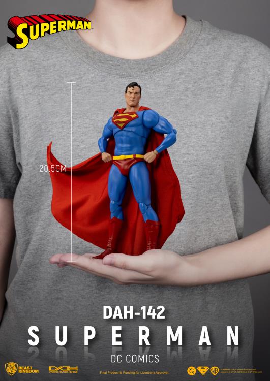 DC Comics Dynamic 8ction Heroes DAH-142 Superman Action Figure