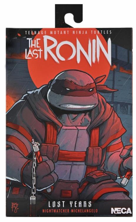 Teenage Mutant Ninja Turtles: The Last Ronin - The Lost Years Michelangelo (Nightwatcher) Action Figure Gallery Image 11